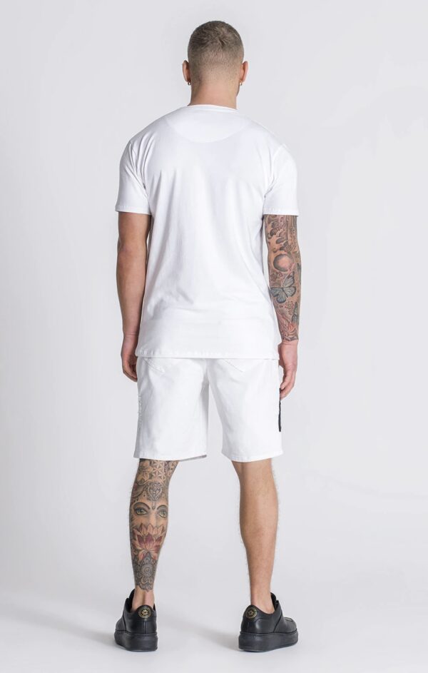 GIANNI KAVANGH Camiseta " Heat Crystals " color blanco