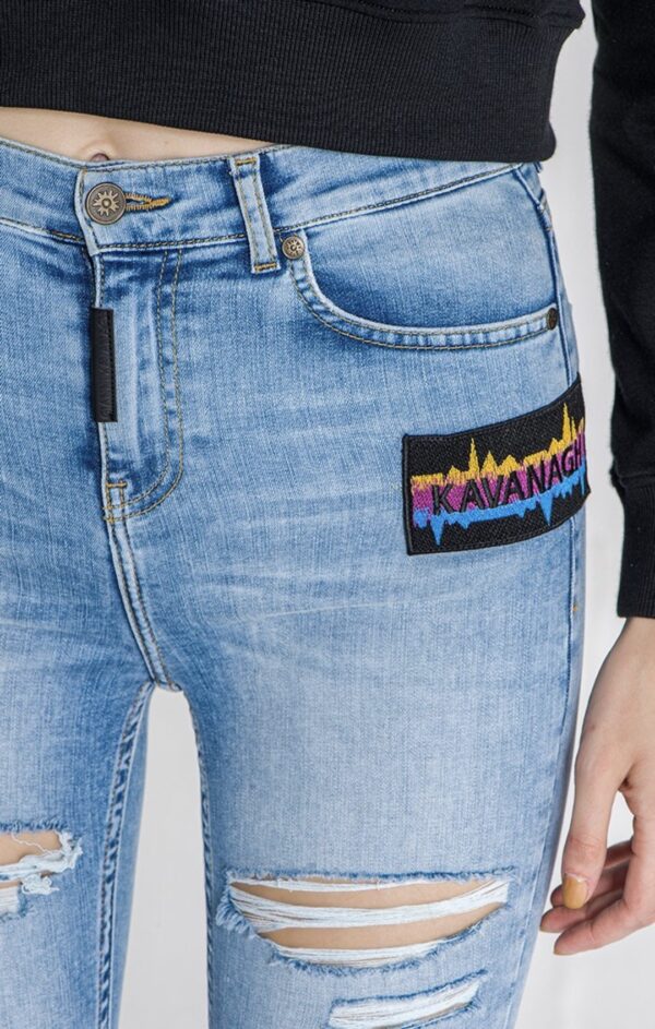 GIANNI KAVANAGH Jeans " Alive " color azul