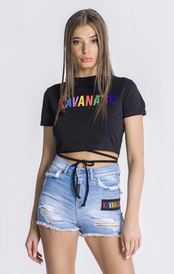 GIANNI KAVANAGH Camiseta " Neverland " color negro