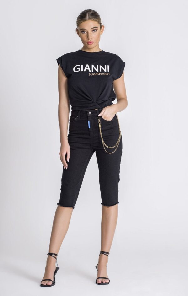 GIANNI KAVANAGH Top " Gianni " color negro