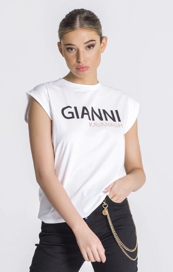 GIANNI KAVANAGH Camiseta " Gianni " color blanco