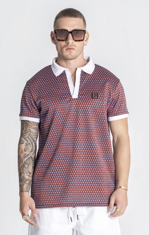 GIANNI KAVANAGH Polo " Multicolor Multiply Polo " estampado
