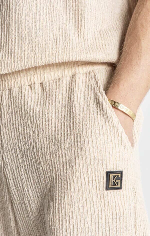 GIANNI KAVANAGH Bermuda " Beige Resort Shorts " color beige