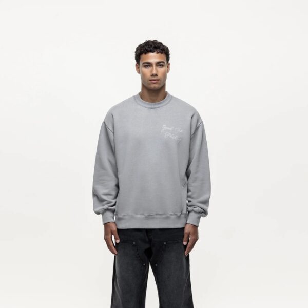 GOOD FOR NOTHING Sudadera " IMAGINARY GREY SWEATSHIRT " gris