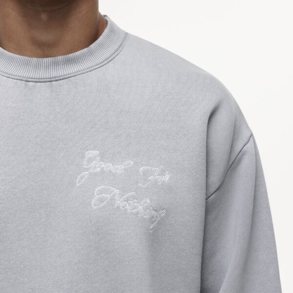 GOOD FOR NOTHING Sudadera " IMAGINARY GREY SWEATSHIRT " gris