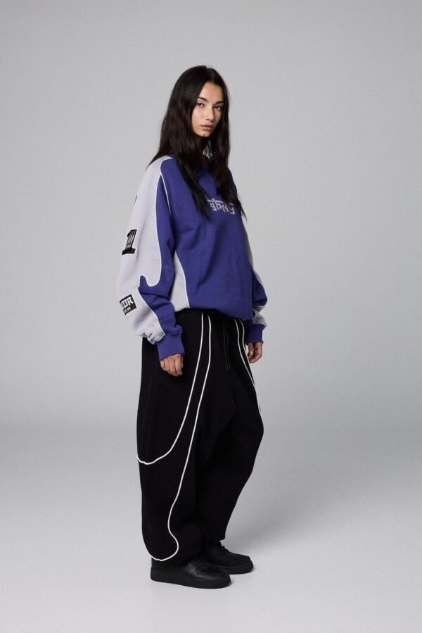 GRIMEYSudadera"RACE WAR VINTAGE CREWNECK"color azul