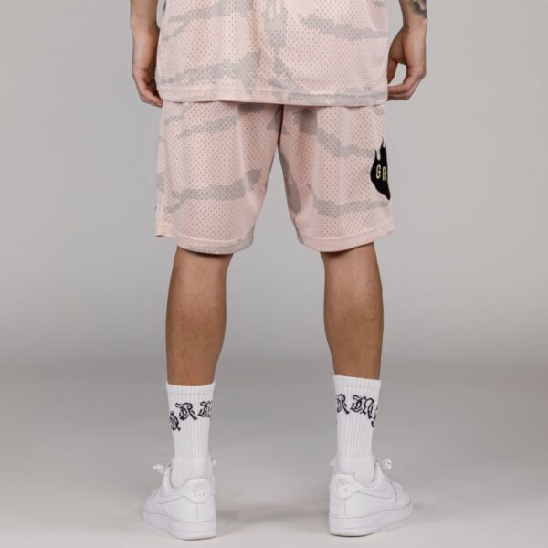 GRIMEY Bermuda " Cloven Tongues All Over Print " color crema