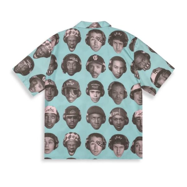 GRIMEY Camisa " THE MIDNITE BUTTON UP SHIRT " color azul