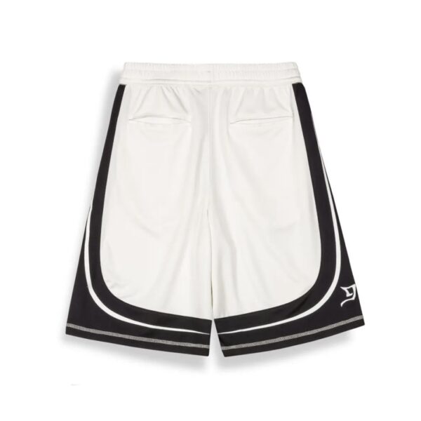 GRIMEY Bermuda " INFAMOUS DEEPER BAGGY SWEAT SHORTS " color blanco roto