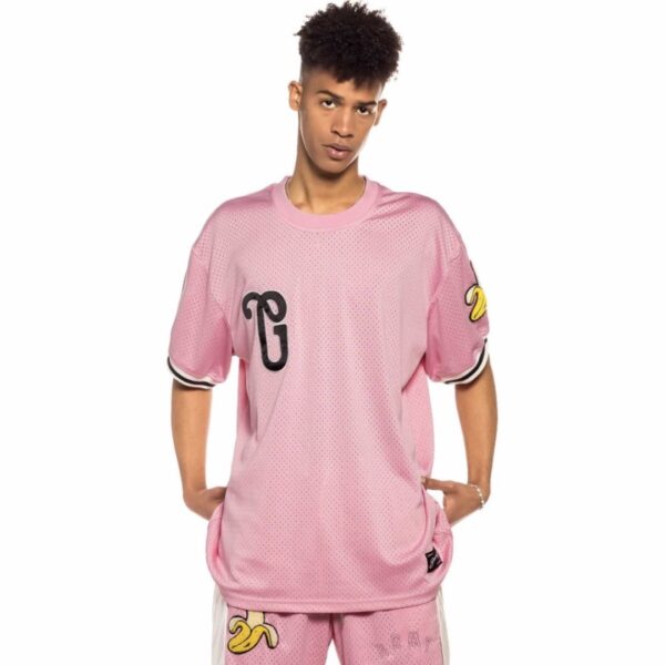 GRIMEY Camiseta " Jungle Punch Mesh Tee " color rosa