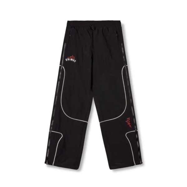 GRIMEY Pantalon " THE LOWER DEPTHS TRACK PANTS " color negro