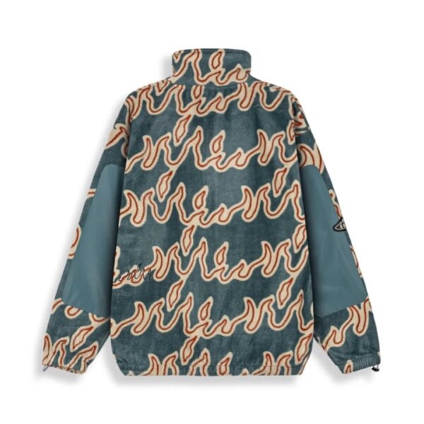 GRIMEY Chaqueta " VOODOO CHILD POLAR FLEECE JACKET " color azul