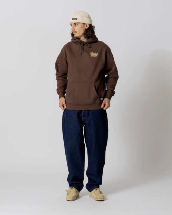 JACKER Sudadera " Freedom Writerz " color marron