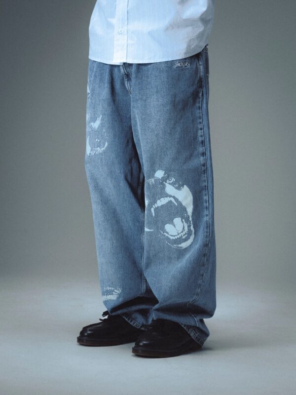 JACKERPantalon" Fearless Denim Baggy"color azul