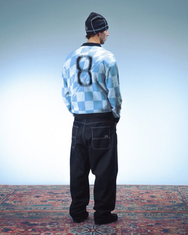 JACKERPolo"Square Knit"color azul