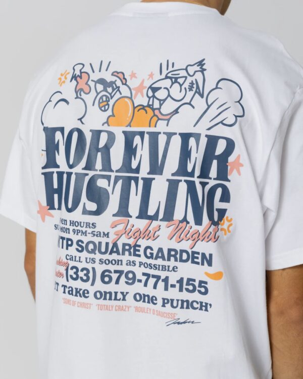 JACKER Camiseta " Fight " color blanco