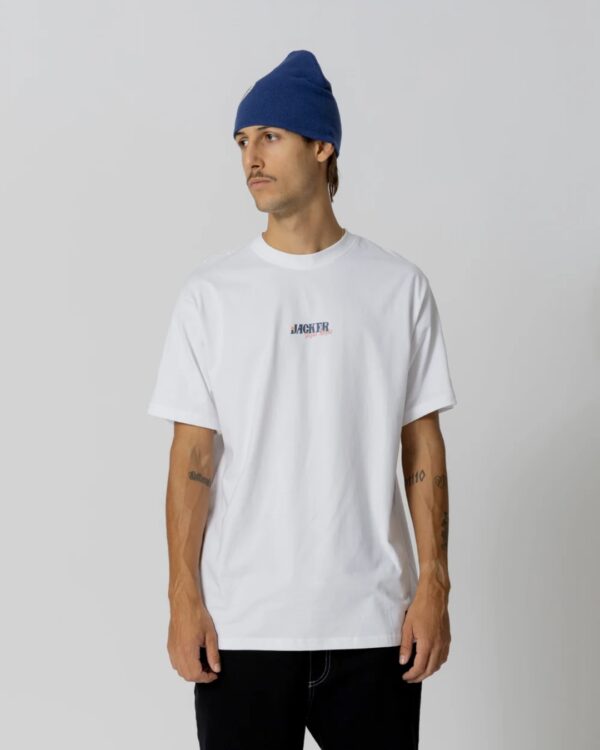 JACKER Camiseta " Fight " color blanco