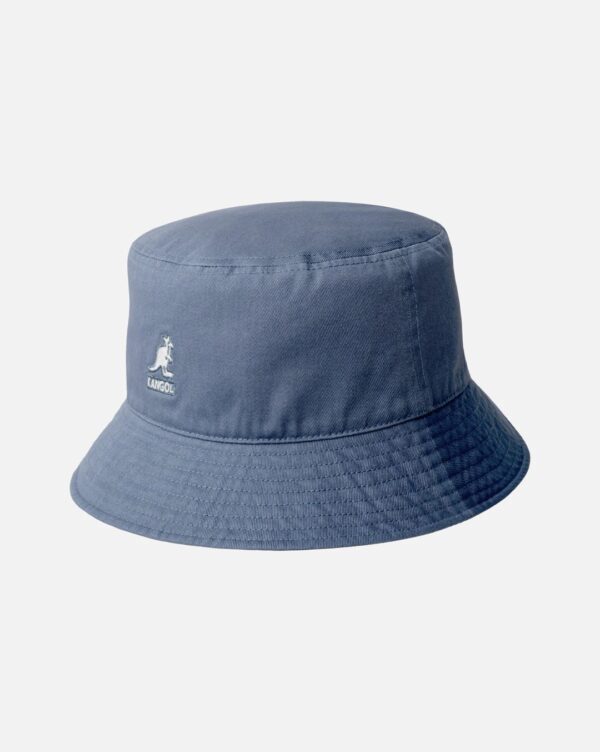 KANGOLGorro"WASHED BUCKET"denim azul