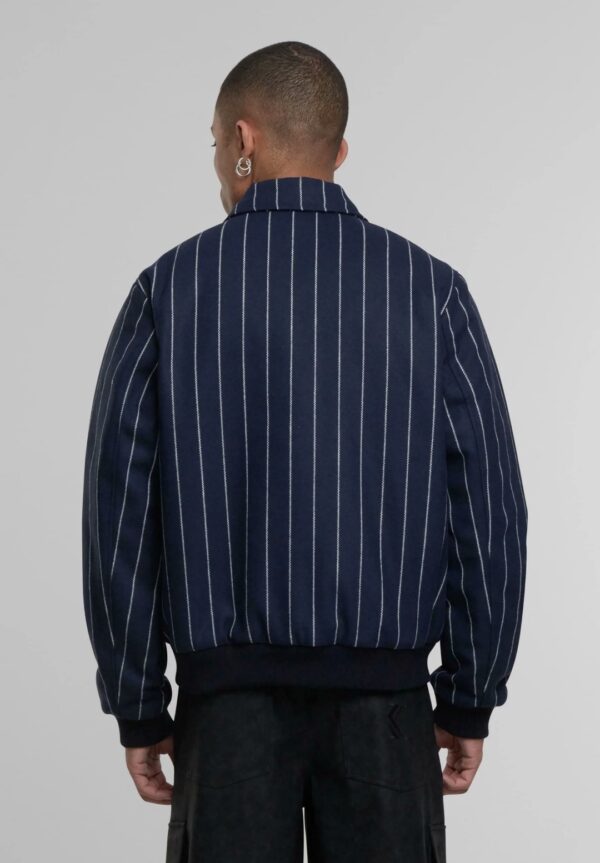 KARL KANIChaqueta"Kani Pinstripes Wool Jacket"color azul