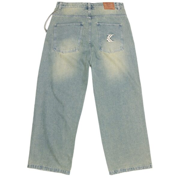 KARL KANI Pantalon " Og Denim Baggy Pants  blue sand " color azul