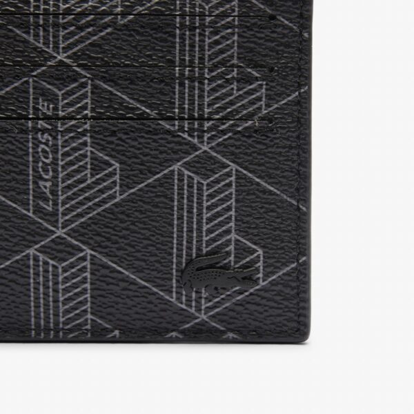 LACOSTEBilletero Geometric negro