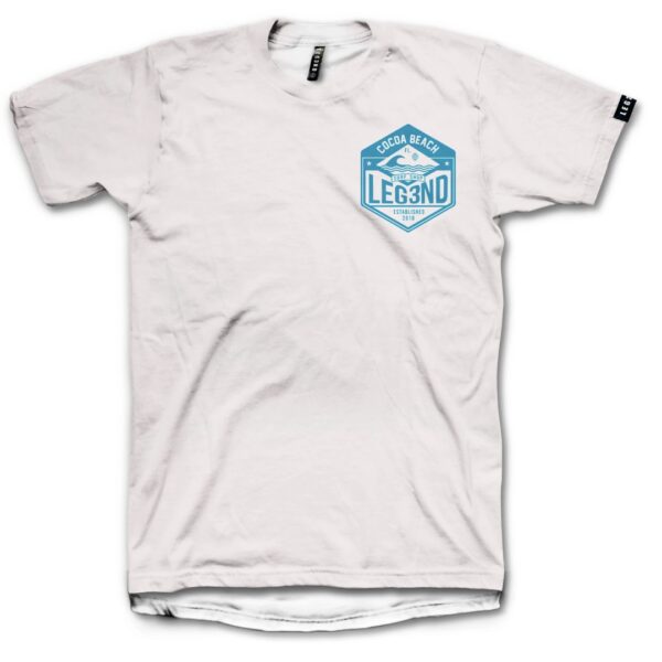 LEG3END Camiseta " Slater " Epic Sports color blanco