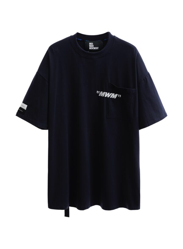 MOD WAVE MOVEMENT Camiseta " BANDANA T-SHIRT " color azul