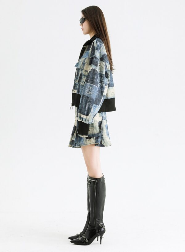 MOD WAVE MOVEMENT Chaqueta " BLACK CAPSULE " color azul