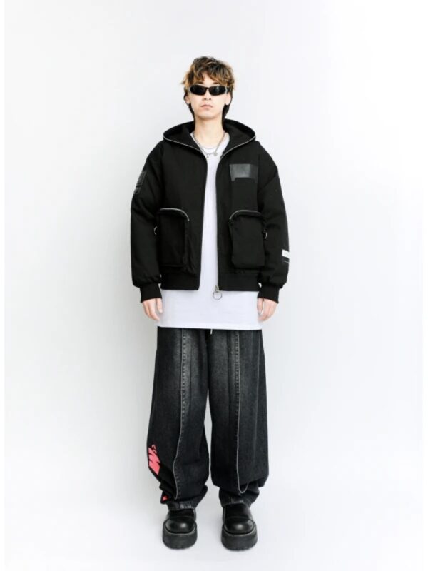 MOD WAVE MOVEMENT Chaqueta " BLACK CAPSULE " color negro