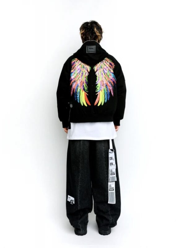 MOD WAVE MOVEMENT Chaqueta " BLACK CAPSULE " color negro