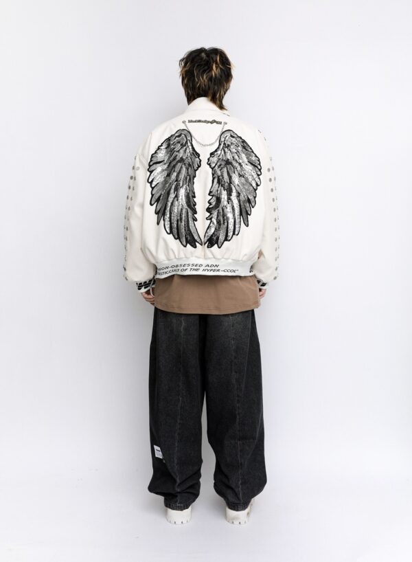 MOD WAVE MOVEMENT Chaqueta " WINGS CAPSULE " color crudo