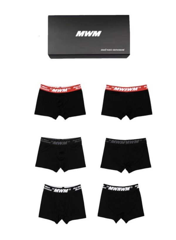 MOD WAVE MOVEMENTCalzoncillos"PACK 3 BOXER"color negro