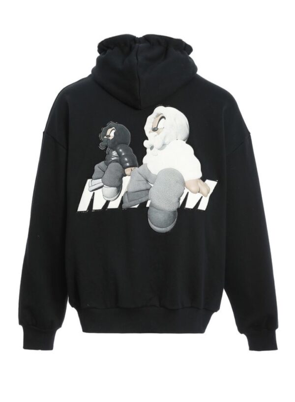 MOD WAVE MOVEMENTChaqueta"VANGUARD´S DOG HOODIE WITH ZIPPER"color negro