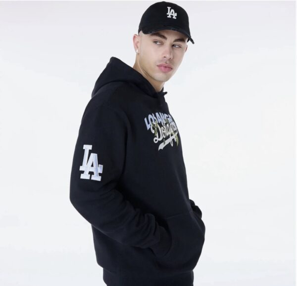 NEW ERASudadera"MLB FLORAL GRPHC HOODIE LOSDOD BLK"color negro
