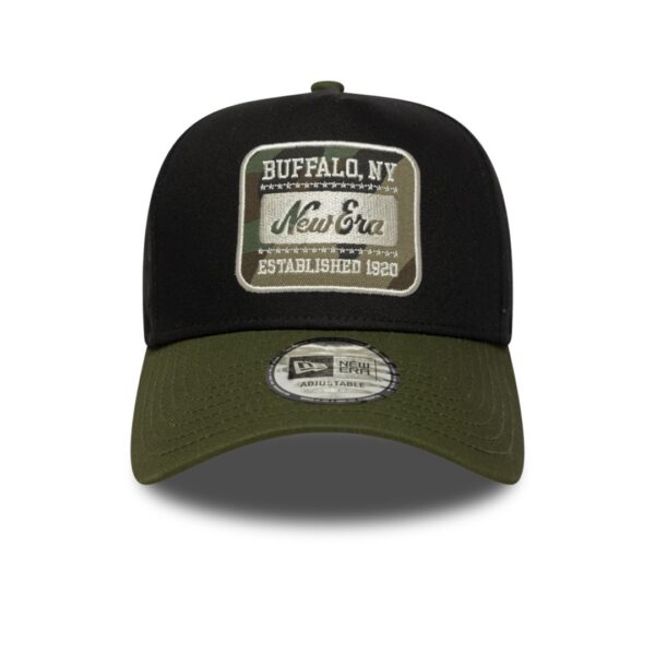 NEW ERAGorra"NE CAMO PATCH EFRAME NEWERA BLKRIG"