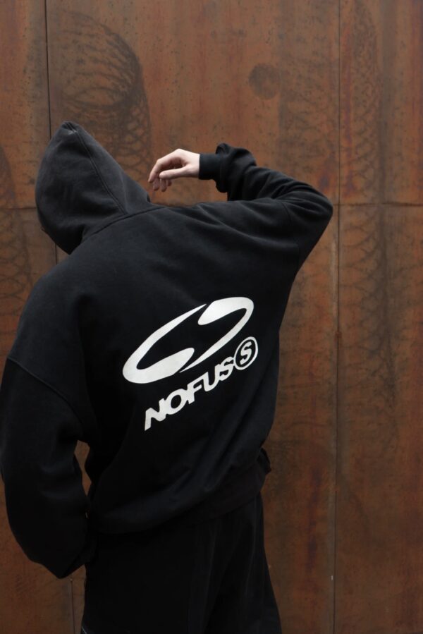 NOFUSSSudadera"Everyday"color negro