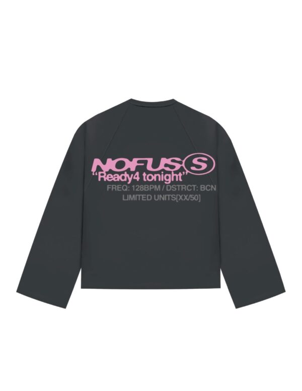 NOFUSSCamiseta"Tonight Longsleeve"color gris