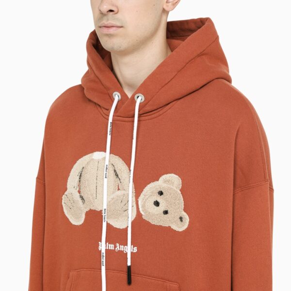 PALM ANGELS Sudadera " Printed Bear " color caldera