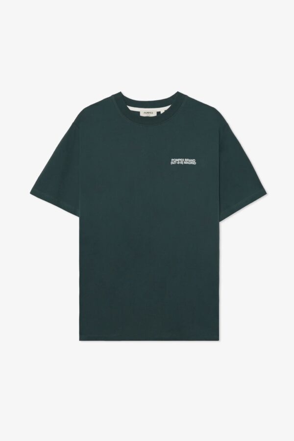 POMPEII BRAND Camiseta " GOOD THINGS EMERALD TEE " color verde
