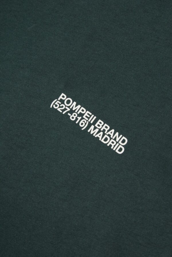 POMPEII BRAND Camiseta " GOOD THINGS EMERALD TEE " color verde