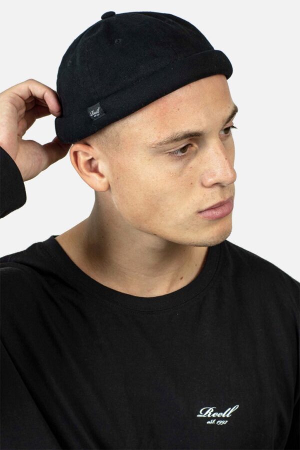 REELL Gorra " DOCKER " color negro