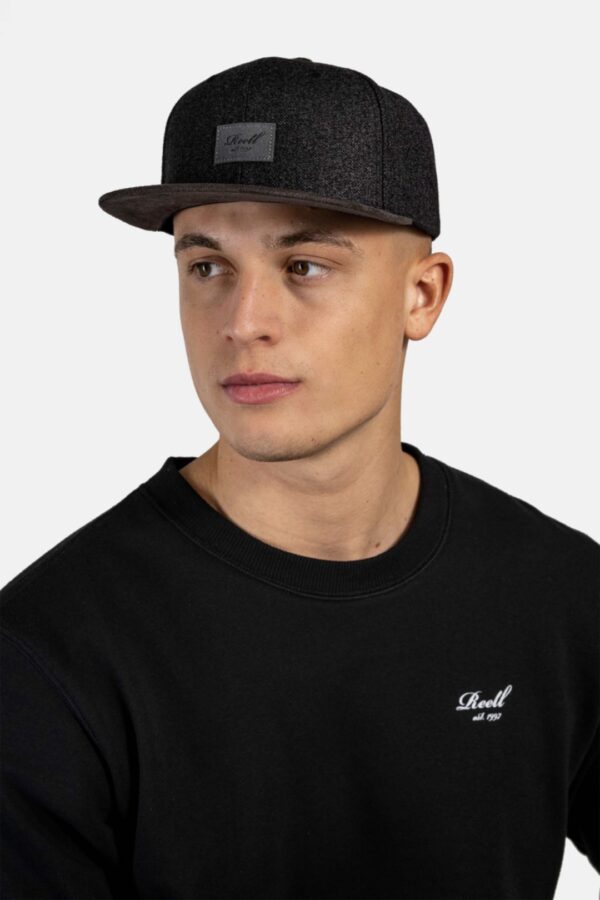 REELLGorra"Suede Cap"color gris