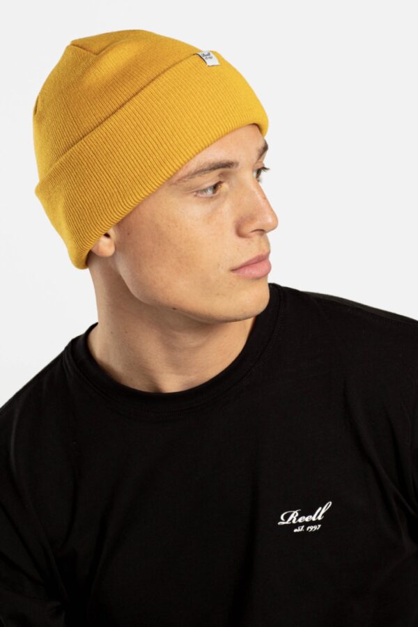 REELL Gorro " Beanie " color amarillo