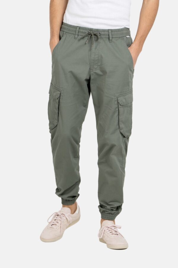 REELL Pantalon " REFLEX CARGO LW 3359 LIGHT OLIVE " color verde