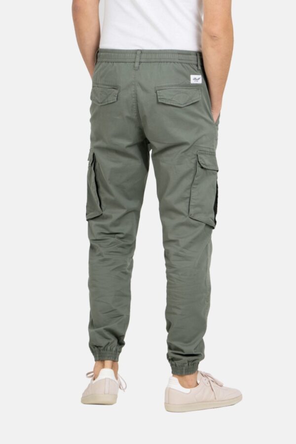 REELL Pantalon " REFLEX CARGO LW 3359 LIGHT OLIVE " color verde