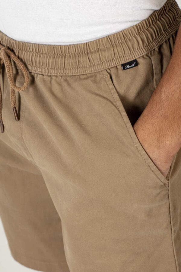 REELL Bermuda " REFLEX LAZY SHORT DARK SAND  " color beige