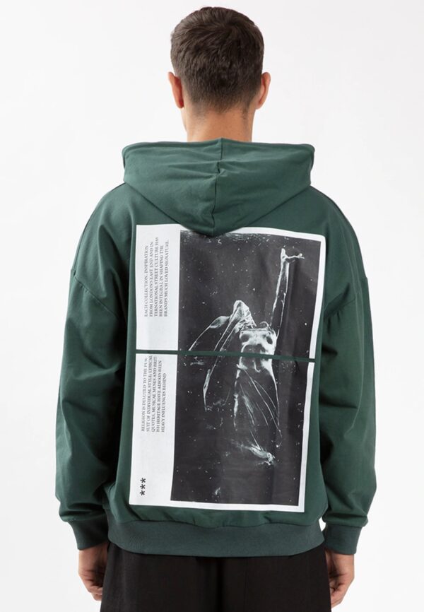 RELIGION Sudadera " Cut It " color verde