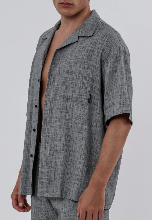RELIGION Camisa"SMOKE SHIRT"color gris