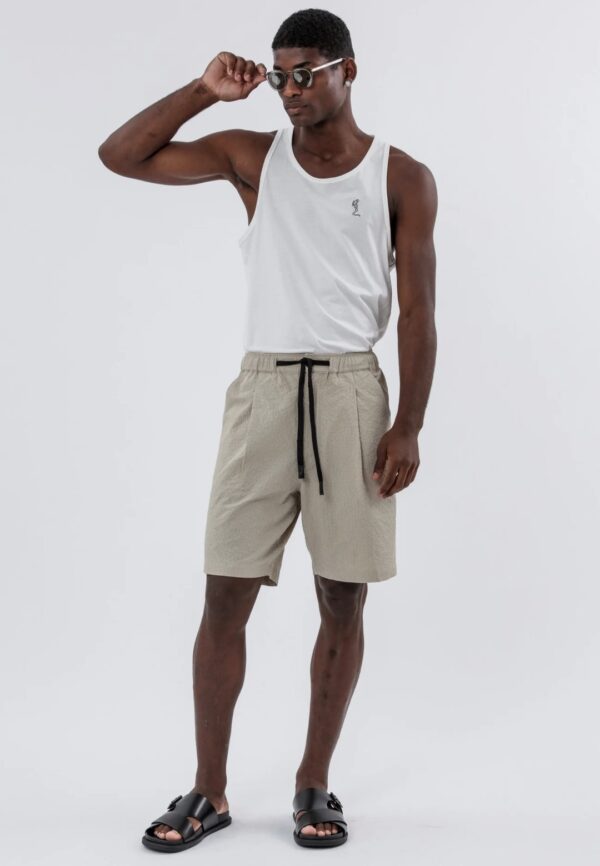 RELIGION Bermuda"SMOKE SHORTS"color gris