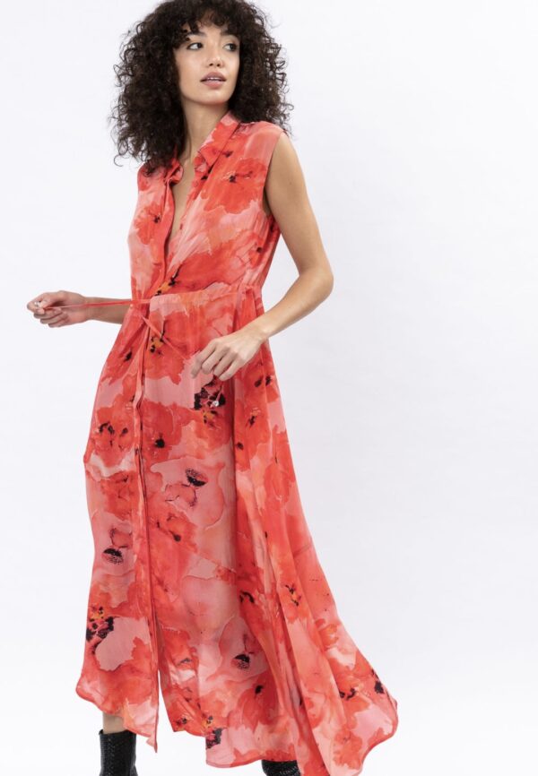 RELIGION Vestido " Alliance " estampado coral